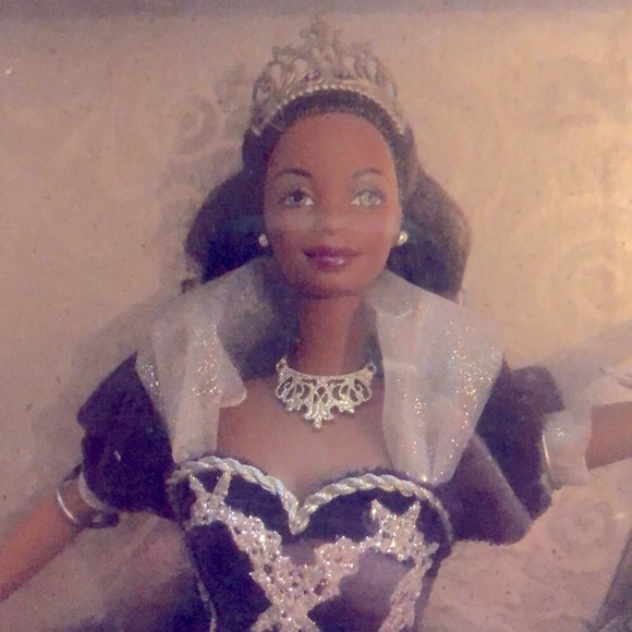 Millennium Barbie Princess Doll with Purple and Silver Gown - Picture 2 of 7